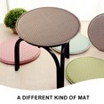 thumbnail image 4 of Round Stool Chair Cushions for Kitchen Dining Seat Pads with Ties Non Slip Cushions, 4 of 5