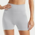 thumbnail image 5 of TrendVibe365 Biker Shorts Women White High Waisted Yoga Leggings Seamless Scrunch Butt Booty Shorts Running Activewear Shapewear Clothing, 5 of 5