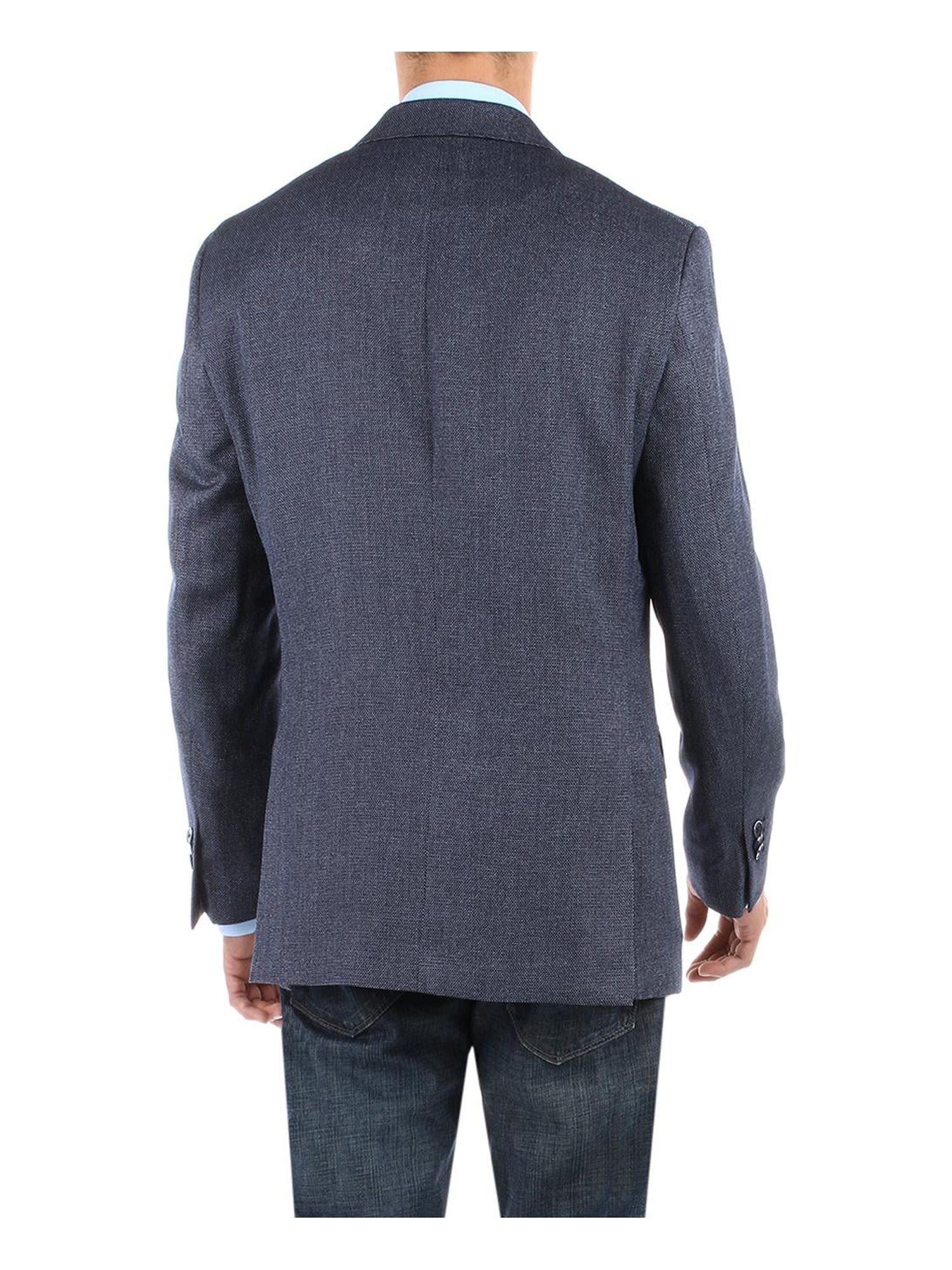 DTI BB Signature Mens Modern Fit 2 Button Suit Set – Two Piece, Stone Tweed, Sizes 36-54