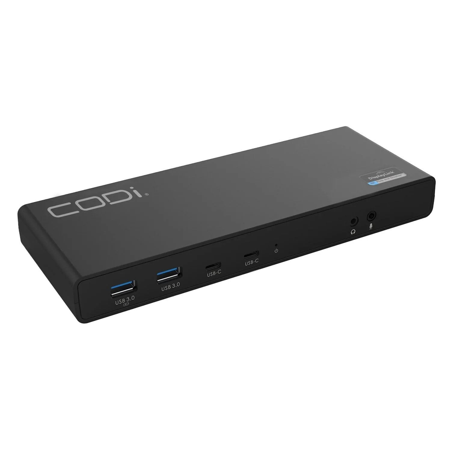 CODi Dual 4K Universal USBC Docking Station, Black