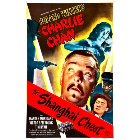 The Shanghai Chest Us Poster From Top Deannie Best Roland Winters Right From Top Mantan Moreland Victor Sen Young 1948 Movie Poster (Best Souvenirs From Shanghai)