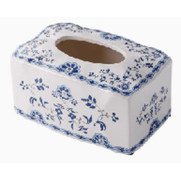 WabiKiln Ceramic tissue box covers,Rectangular Tissue Box Cover, Ceramic Heavy Facial Tissue Holder
