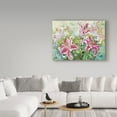 thumbnail image 3 of Trademark Fine Art 'Stargazer Lilies' Canvas Art by Joanne Porter, 3 of 3