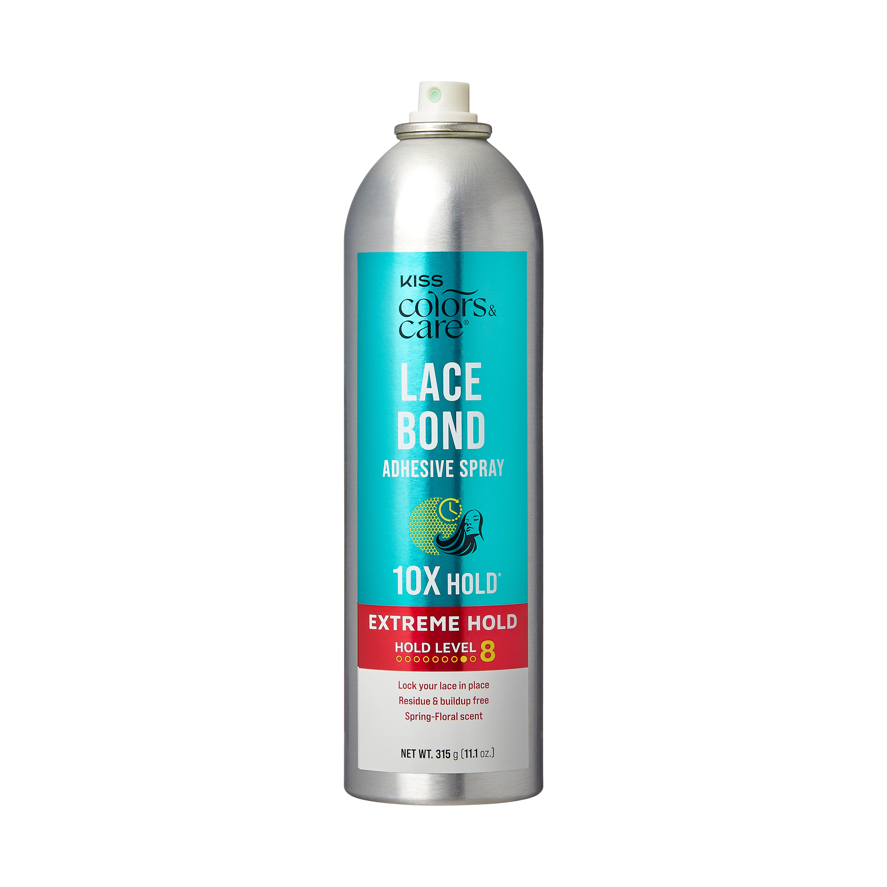 KISS Colors & Care Wig Lace Bond Adhesive Spray, Level 8 Extreme Hold, 11.1 oz. - image 4 of 7