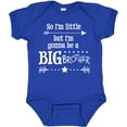 thumbnail image 3 of Inktastic So I'm Little, but I'm Going to Be a Big Brother Boys Baby Bodysuit, 3 of 5