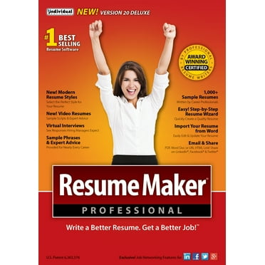 ResumeMaker Professional Deluxe 20 - Windows [Digital Download]