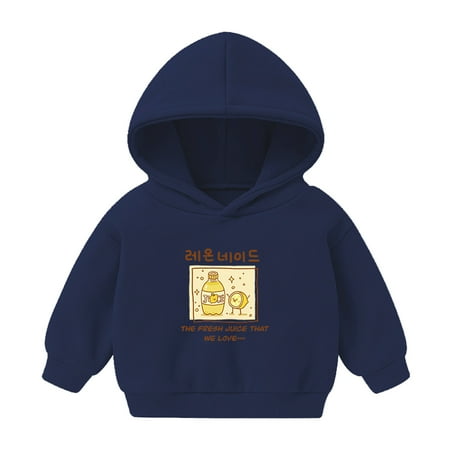 

Zlekejiko Toddler Pullover Hoodie Cartoon Tops Baby Girls Boys Sweatshirt Girls Tops