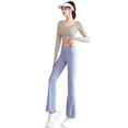 thumbnail image 3 of Traje de yoga adelgazante de corte ajustado y elástico alto, traje de secado rápido Naked Sense, traje deportivo de cintura alta para correr y fitness, 3 of 3