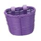 thumbnail image 3 of Decoración del frente de la cesta para bicicletas para niños Canasta frontal para bicicletas Púrpura, 3 of 8