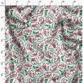thumbnail image 3 of Soimoi Florals Print, Silk Fabric, Decor Sewing Fabric by The Yard 42 Inch Wide,Decorative Fabric for Shirts Suits Ties, White, 3 of 6