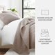 thumbnail image 4 of Juego de Edredón Resistente a las Arrugas para Todas las Estaciones, Colcha con Leche, Cosido Floral para Ropa de Cama Tamaño King de Comfort Canopy, 4 of 9
