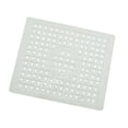 thumbnail image 3 of deevoka Sink Mat Pad Easy to Clean Compact Sink Liner Pad for Kitchen Countertop Sink Di Rectangle white, 3 of 9