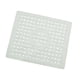 thumbnail image 3 of Alfombrilla para fregadero plegable antideslizante compacta multiusos para escurridor de vajilla Rectángulo blanco, 3 of 9