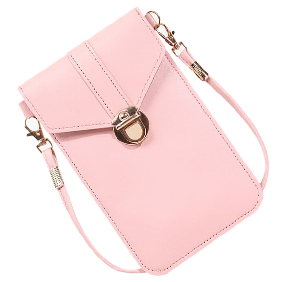 NICEXMAS Mini Shoulder Bag for Women Retro PU Leather Storage for Phone and Accessories 1Set Travel