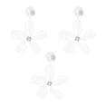 thumbnail image 1 of 3 Pieces Air Conditioning Wind Deflectors Wind Direction Women Household Accessory Fan For Bedroom Study Room, 1 of 8