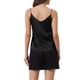 thumbnail image 3 of Camiseta de satén para mujer, tirantes, escote en V, top de seda casual, formal, capa, camisa de dormir 2026 S negro, 3 of 5
