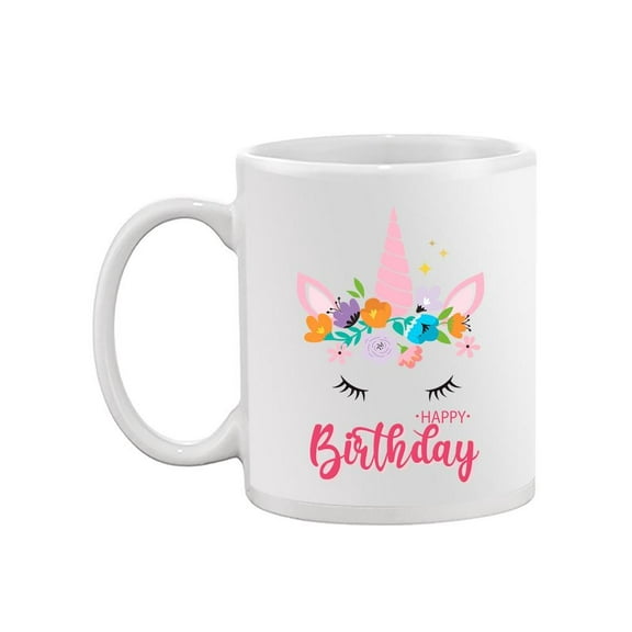 Happy Birthday Unicorn Mug - SPIdeals Designs,