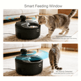 thumbnail image 3 of Wet Food Automatic Pet Feeder 4℃ Refrigerated Cooling 3-Day Freshness, 30℃ Pre-Heating for Gut Health, 300° Rotating HD Camera, 2.4G/5G Dual-Band WiFi App Control, Anti-Pinch Design, Dishwasher-Safe, 3 of 8