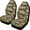 stone, variant on Verolix Front Car Seat Covers 2 Pack, Stone Tile Path Print Mesh Fabric Universal Fit Bucket Seat Protectors for Cars SUVs Trucks Vans, Rustic Auto Interior Accessories