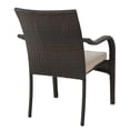 thumbnail image 5 of Carol 5 Piece Outdoor Dining Set, Multibrown, Beige, 5 of 6