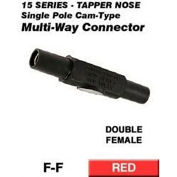 Leviton Female-Female, Multi-Way Connector Orange 15A23-O