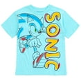 thumbnail image 2 of SEGA Sonic The Hedgehog Tails Shadow Big Boys 4 Pack T-Shirts Little Kid to Big Kid, 2 of 5
