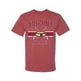 thumbnail image 2 of Wild Bobby City of Arizona Hockey Fantasy Fan Sports Men's T-Shirt, Vintage Heather Red, 4X-Large, 2 of 5