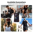thumbnail image 5 of Kdxio Rainbow Wings Majestic Dragon for Men's Muscle T-shirt,Sleeveless for Workout Running Athletic Gym Lounge Casual, 5 of 5