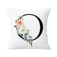 thumbnail image 2 of AZZAKVG Mother'S Day Room Decor Pillow Case Throw Covers Alphabet Decorative Cases Abc Letter Flowers Cushion 18 X Inch Square Protectors For Sofa Couch Bedroom Car Chair Home, 2 of 4
