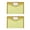 1-Yellow, variant on Zip Pencil 2 Pack Plastic Envelopes Poly Envelopes Sooez Clear Document Folders Us Letter A4 Size Newyear Arrival! Blue