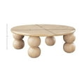 thumbnail image 3 of Meridian Furniture Kelvin Natural Wood And Oak Veneer Coffee Table, 3 of 6