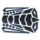 thumbnail image 3 of Protector de almohadilla de tanque protector de calcomanía de goma suave ultra pegajoso que no se desvanece fácilmente para la decoración de motocicletas Evita rayones en el Amonsee Otros, 3 of 8