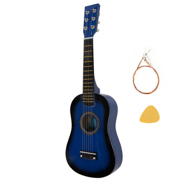 23" Acoustic Guitar Pick Strings Beginner Guitar Starter Kit with