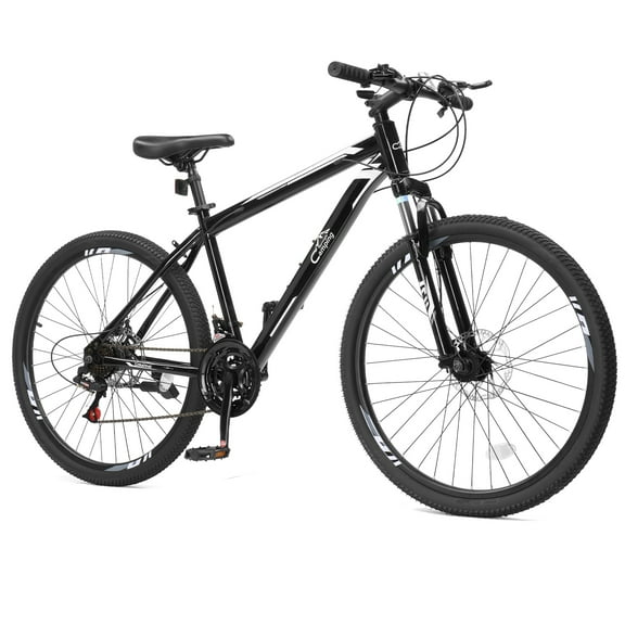 Ktaxon 26 inch Mountain Bike for Adult, 21 Speed Fits Riders 5'0" , Adult Ages 14 , Mens Bike, Unisex, Black