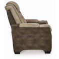 thumbnail image 2 of Ashley Furniture Next-Gen DuraPella Faux Leather Power Recliner in Brown, 2 of 6