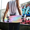 thumbnail image 7 of 33"x9" Skateboard Grip Tape Protector Sheets Nonslip Protection Griptape Sheet for Outdoor Sports Pastel Rainbow Tie-dye, 7 of 7