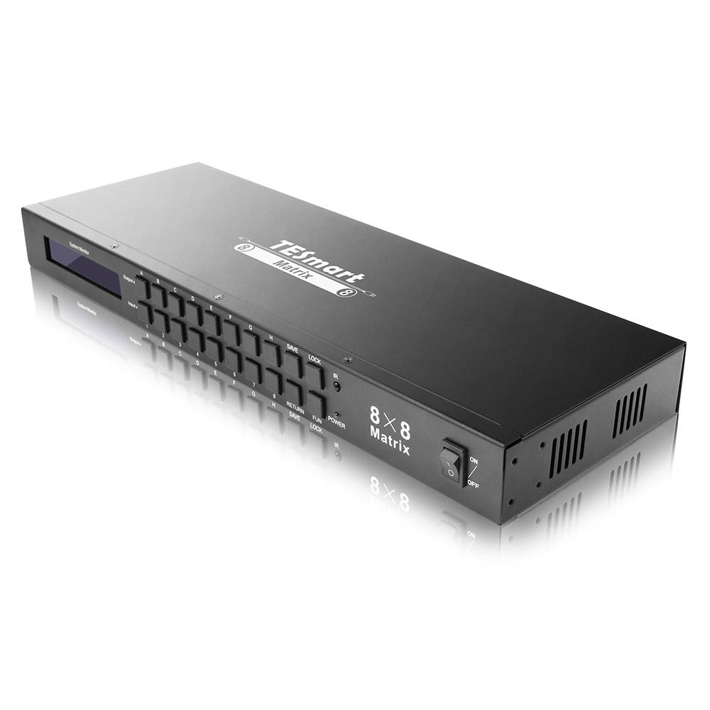 HDMI Matrix Video Switcher - 8x8 - 4K HDMI 1.4 - Control Switcher with Remote - IP - Ethernet Port - RS232 - Rack Mount - image 2 of 5