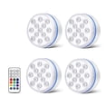 thumbnail image 1 of RGB Underwater Light LED Lights Waterproof Pool Lamp Dimmable Wall Lamp Outdoor Lighting With Remote ,Easy to Install, 1 of 7