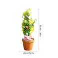 thumbnail image 3 of Easter Egg Centerpiece with Foam Eggs, Decorative Potted for Holiday Table Indoor Decor(B), 3 of 4