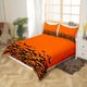 thumbnail image 2 of Funda Nórdica Halloween Queen Size Juego de Cama Negro Naranja Horror Animales Salvajes, 2 of 6