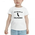 thumbnail image 5 of I'm A Big Deal in California Cute Toddler T Shirts for Boys Girls (White, Youth XL), 5 of 5