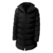iHPH7 Puffer Jacket Long Winter Coats for Women Winter Jackets for Women Winter Parka for Women Long Puffer Jacket Womens Casual Outerwear Women's Outerwear Black 5XL