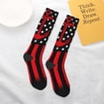 thumbnail image 5 of Salouo Nautical American Flag Print Women's Men's Ankle Socks 1-pack Casual Athletic Socks for Unisex Adult Moisture-Wicking Socks for Daily Wear/Running/Sport, 5 of 8