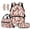 Baseball, variant on Black Cat Backpack with Lunch Box for Kids 5-6/7-8 Elementary School Bag for Girls 1st Grade with Lunch Bag 5 PCS Student Bookbag and Lunch Tote Bag and Pencil Box Set Bookmarks