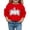 E505 Red, variant on Curuila Toddler Child Boys Girls Halloween Sweatshirt Long Sleeve Hallowmas Ghost Print Crew Neck Pullover For Boys Loose Fit Comfortable Tops Black Size 3-4 Years