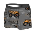 thumbnail image 2 of Wukai Construction Machines Print Men’s Underwear Breathable Boxer Briefs,&nbsp;Moisture Wicking & Breathable-Large, 2 of 7
