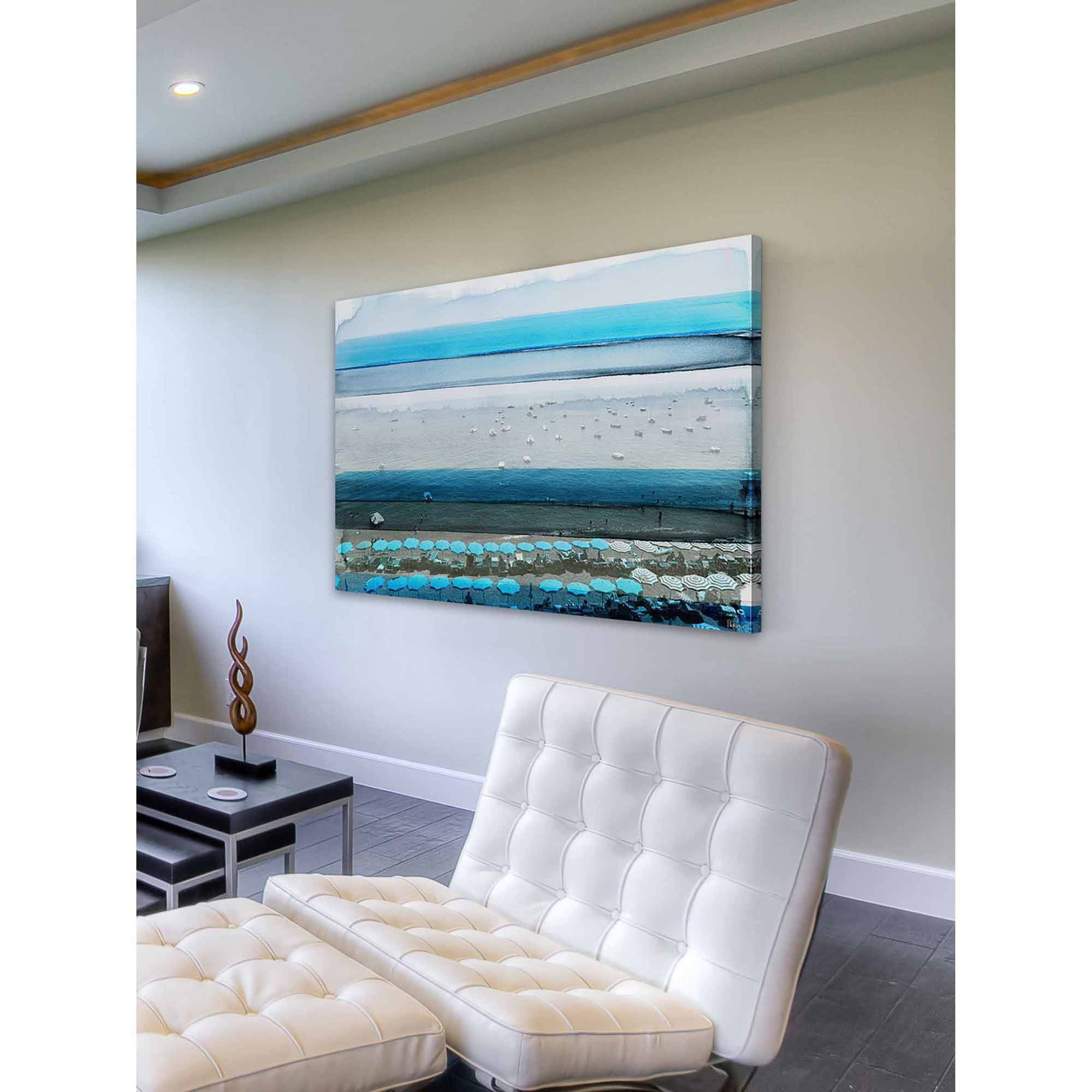 Parvez Taj Spiaggia Art Print on Premium Canvas