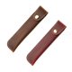 thumbnail image 1 of (marrón y rojo) Estuche blando para bolígrafo, portalápices de cuero, estuche de cuero para bolígrafo, con botón de metal, cuero genuino hecho a mano, portátil, para pluma estilográfica, bolígrafo, 1 of 5