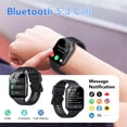 thumbnail image 2 of Reloj inteligente QCOQ HD de 1,96 pulgadas, rastreador de actividad física IP68, resistente al agua, 2 of 7