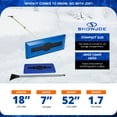 thumbnail image 3 of Snow Joe 2-in-1 Car Windshield Ice Scraper & Snow Broom, Extendable 33"–52" Pole, 3 pack, 3 of 10
